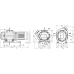 Бустерный роторный вакуумный насос типа Рутс Leybold RUVAC WS/WSU 2001 Бустерный роторный вакуумный насос типа Рутс Leybold RUVAC WS/WSU 2001