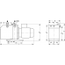 Двухступенчатый пластинчато-роторный вакуумный насос Leybold TRIVAC D 65 B