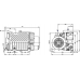 Одноступенчатый пластинчато-роторный вакуумный насос DVP LC.40 WR